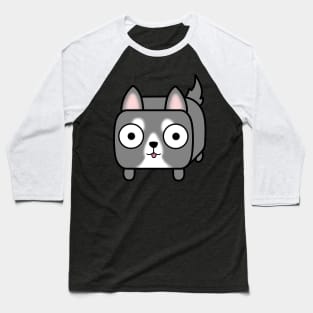 Husky Dog Loaf Baseball T-Shirt